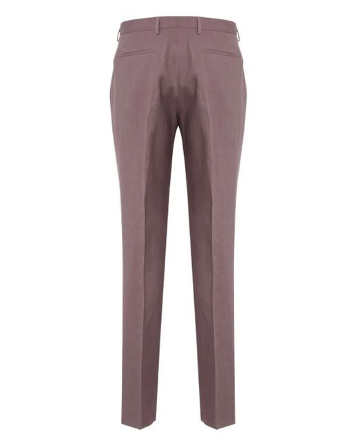 Paul Smith Purple Tailored Trousers for men