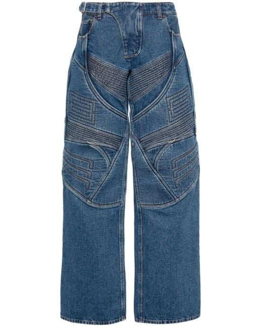 Acne Biker-Jeans mit lockerem Schnitt in Blue für Herren