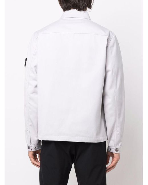 メンズ Stone Island 42528 Workwear R-gabardine シャツ メンズ Stone Island 42528 Workwear R-gabardine シャツ