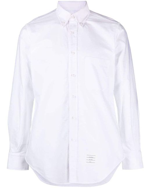 Thom Browne Klassisches Hemd in White für Herren