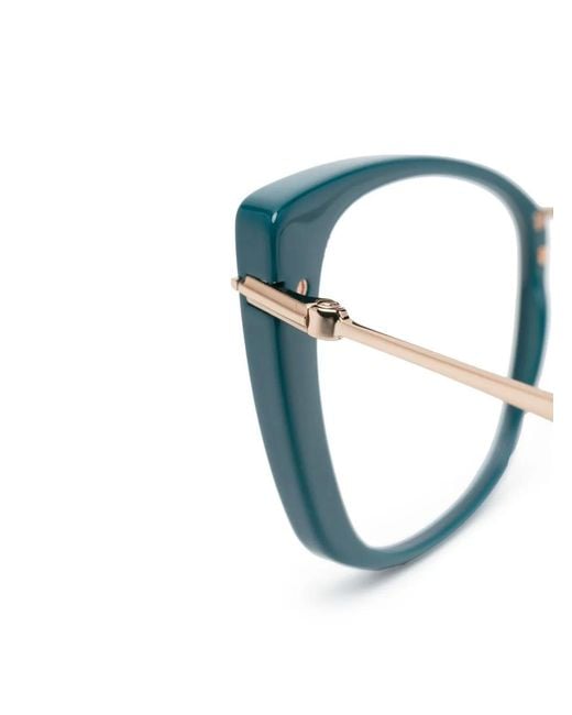 Tom Ford Blue Cat-Eye Frame Optical Glasses