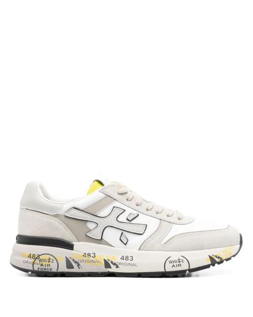 Premiata White Mick Sneakers for men