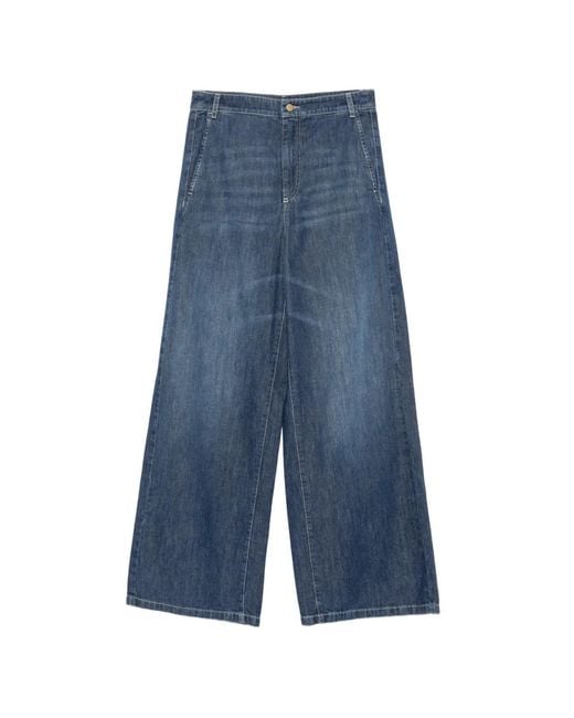 Vaqueros Anchos Max Mara de color Blue