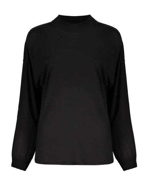 Pull Ample À Manches Longues Herno en coloris Black