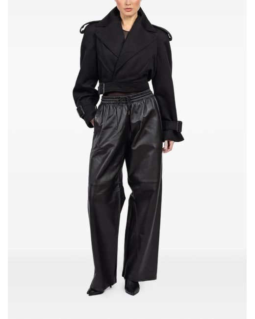 Wardrobe NYC Black Cropped Jacket