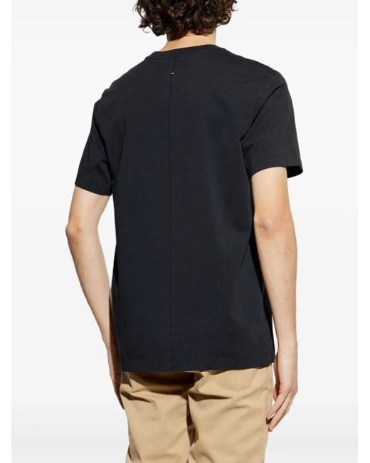 Rag & Bone Black Logo-Print T-Shirt for men