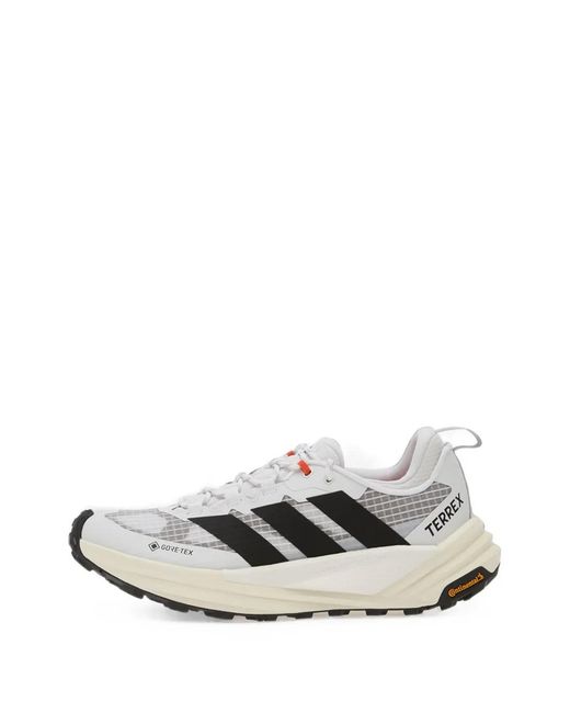 Adidas White Terrex Freehiker 3 Gore-Tex Sneakers for men
