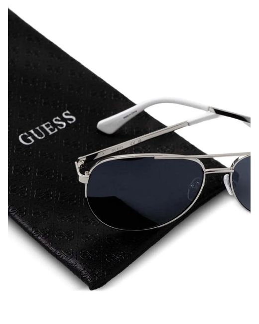 GUESS EYEWEAR Blue Pilot Sunglasses