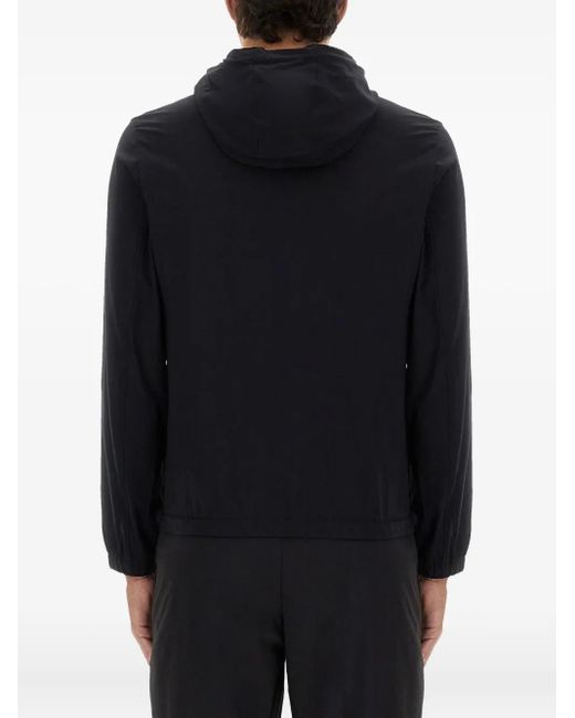 Boss Black Hooded Zip Jacket for men