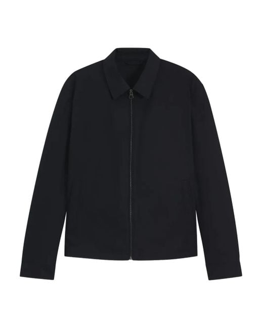 X David Beckham Giacca Con Zip E Colletto Classico di Boss in Blue da Uomo