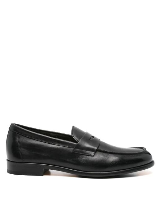 Doucal's Leren Loafers in het Black voor heren