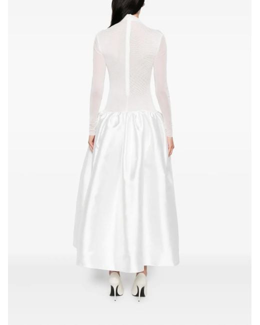 Atu Body Couture ハイネック ドレス White