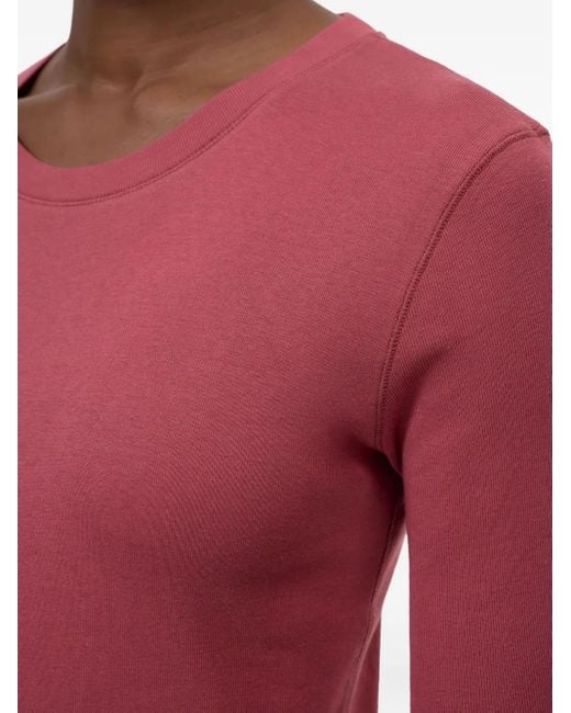 Closed T-Shirt Met Ronde Hals in het Red