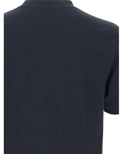 Boss Blue Crew-Neck T-Shirt for men