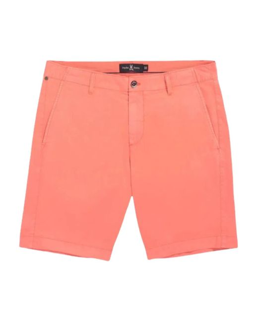 Psycho Bunny Pink Diego Chino Shorts for men