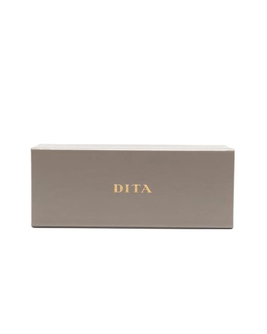 Dita Eyewear Black Flight.006 Square-Frame Sunglasses