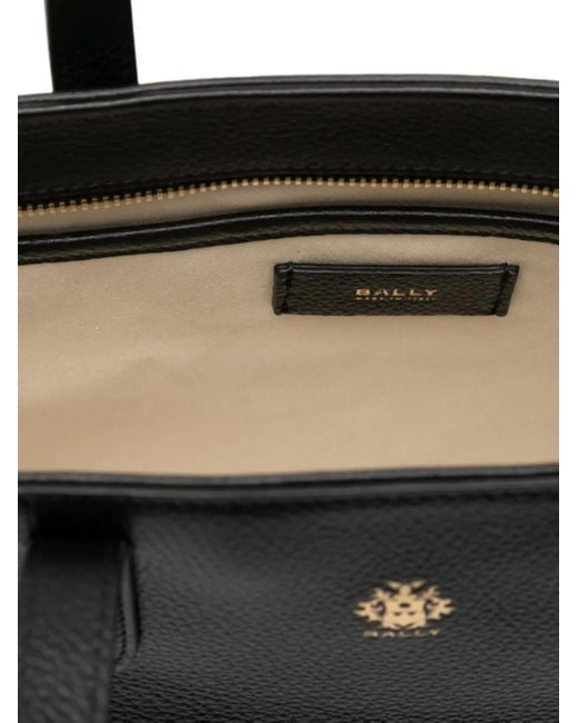 Bally Black Togo Tote Bag