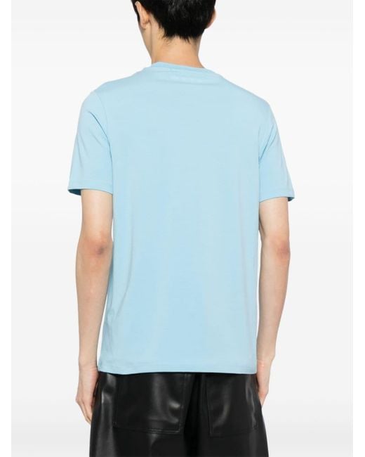 Karl Lagerfeld T-Shirt mit Logo-Print in Blue für Herren