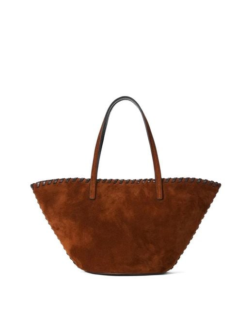 Staud Brown Caro Tote Bag