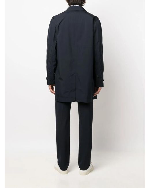 Woolrich Blue Fitted Shirt Jacket for men