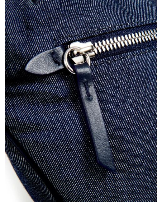 メンズ Maison Margiela Glam Slam デニムベルトバッグ Blue