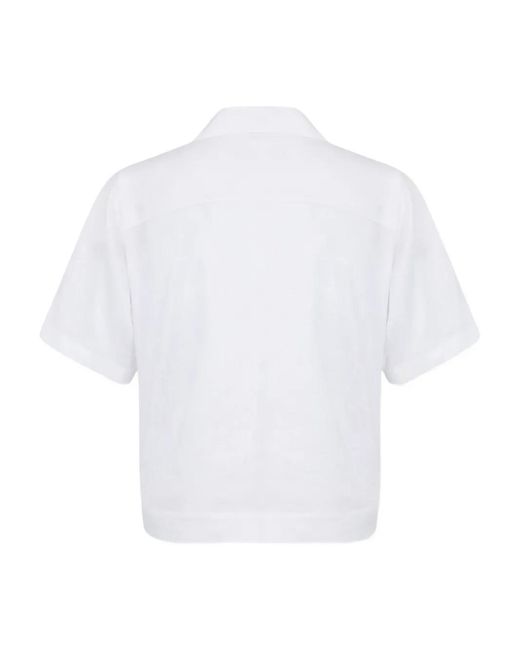 DSquared² Blue Crinckled Bowling Shirt for men