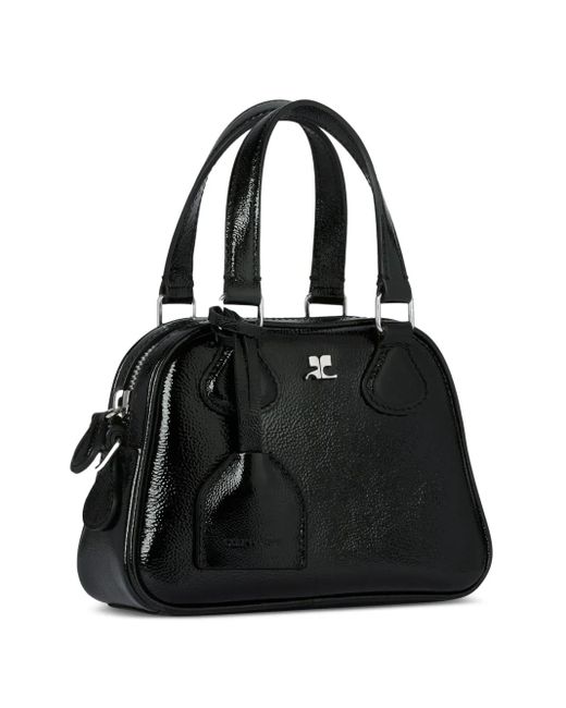 Courreges Ac スタッズ ハンドバッグ Black