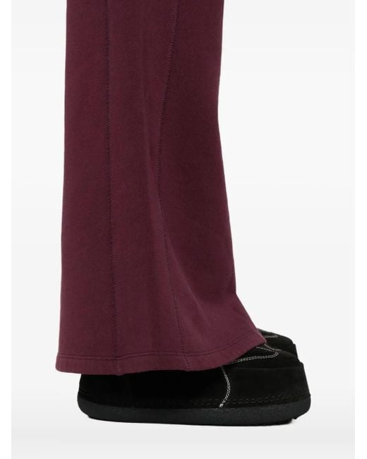 Patrizia Pepe Flared Broek in het Purple