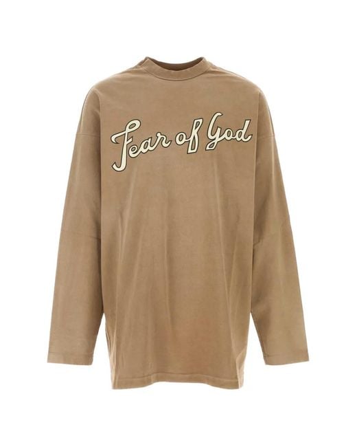 Fear Of God Natural Fg 9 Long-Sleeved T-Shirt for men