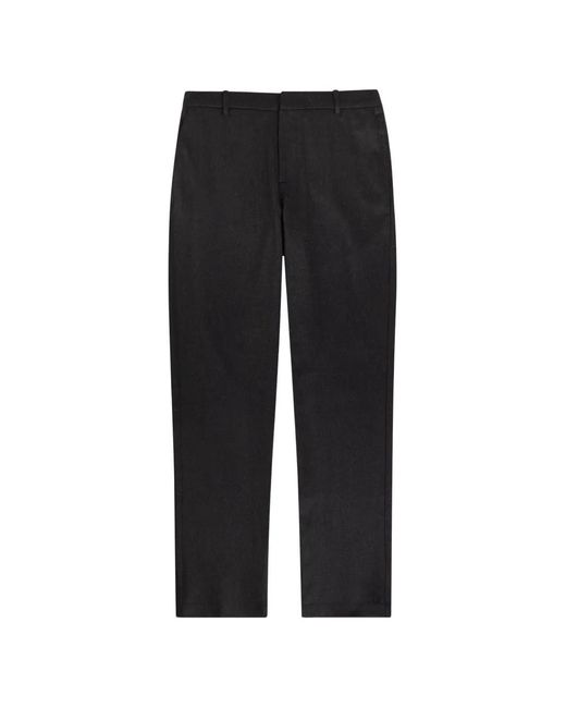 Sunspel Black Pantalon À Coupe Droite for men
