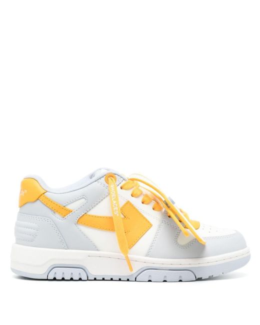 Off-White c/o Virgil Abloh Metallic Out of Office Sneakers