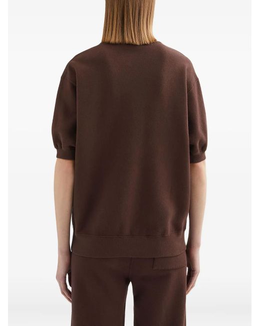 Jil Sander コットン Tシャツ Brown