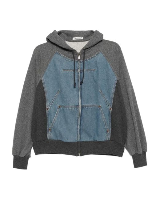 Undercover Blue Patchwork Jacket