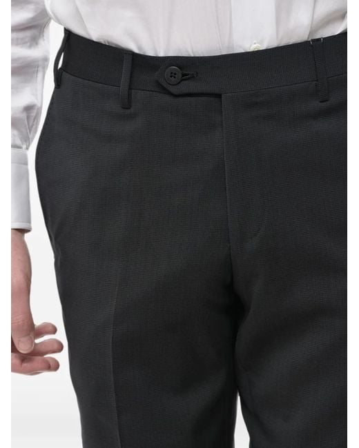 Corneliani Black Academy Trousers for men