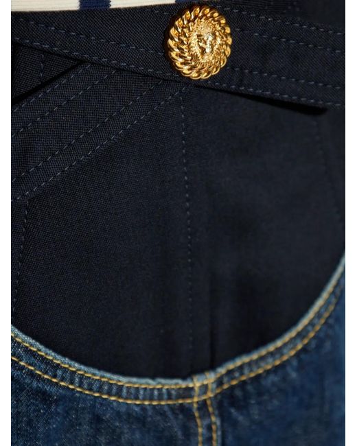 Balmain Mini-Spijkerrok in het Blue