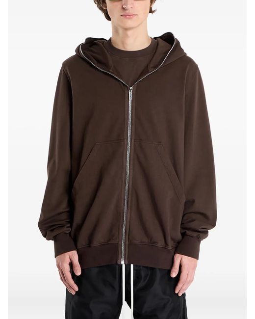 Rick Owens Brown Sweatshirt Jumbo Gimp Hoodie for men