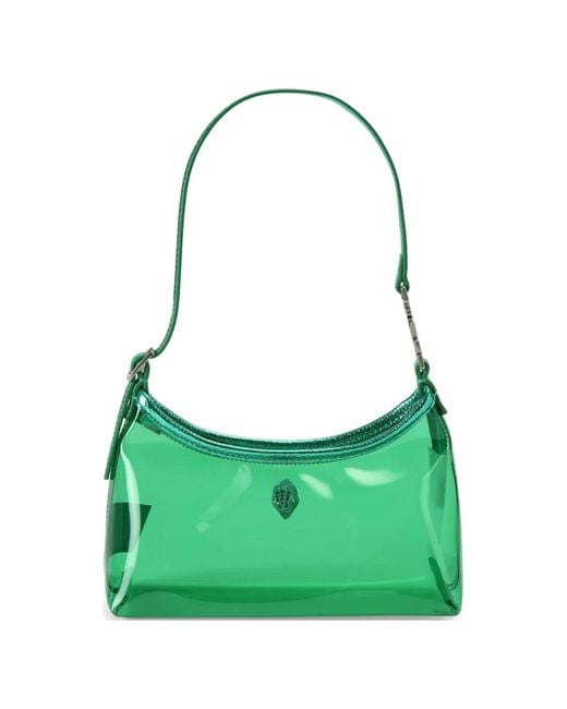Kurt Geiger Green Mini Kurt Shoulder Bag