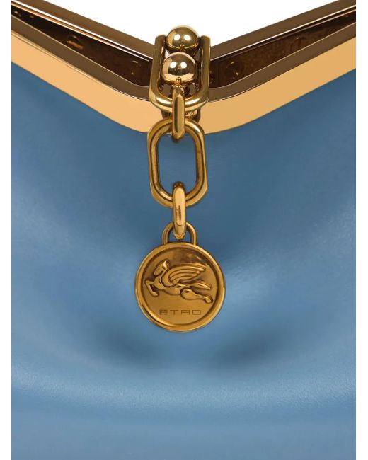 Etro Blue Mini Vela Tote Bag