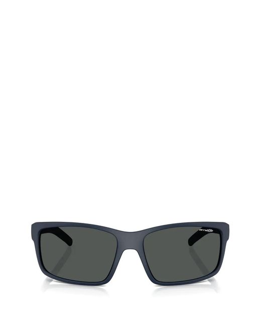 Arnette Gray Fastball Rectangle-Frame Sunglasses for men