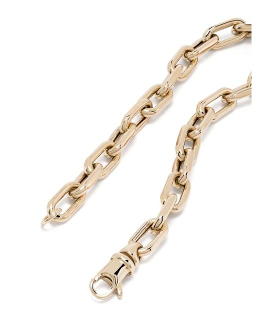 Bracelet en or 14ct à detail de chaine Adina Reyter en coloris Metallic