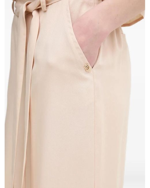 GAUDI Natural Tie Waist Trousers