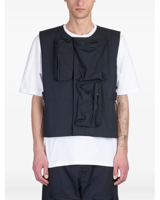 OAMC Cotton vest in Blue für Herren