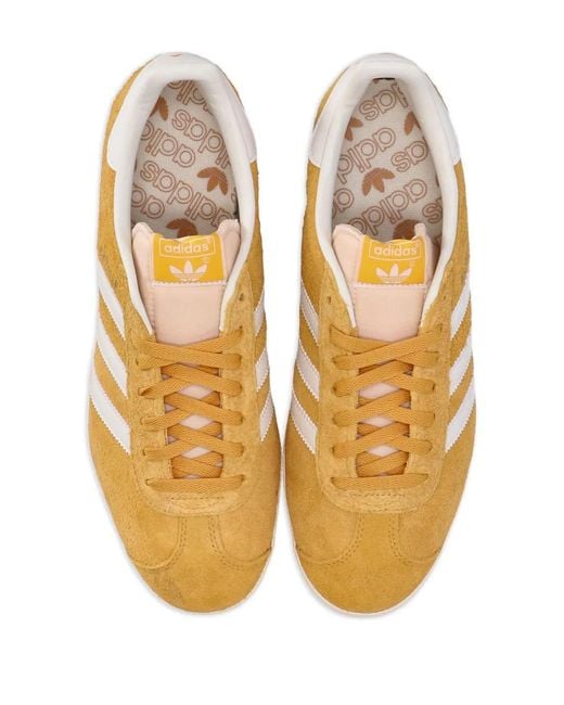 Adidas Yellow Gazelle Sneakers for men
