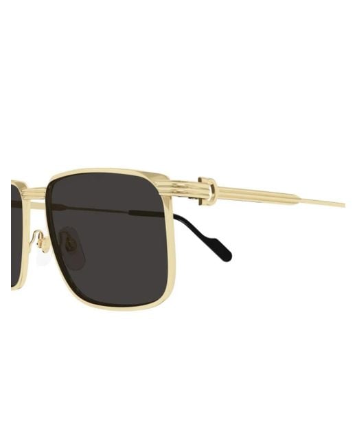 Cartier Black Square Sunglasses