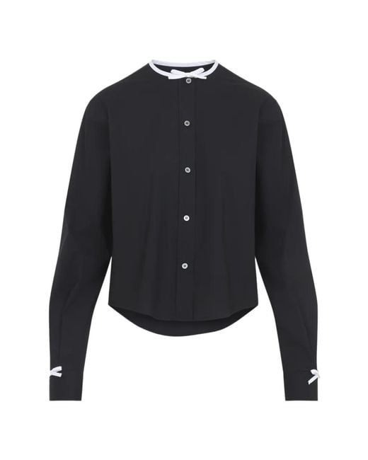 Moschino Black Bow-Detail Jacket