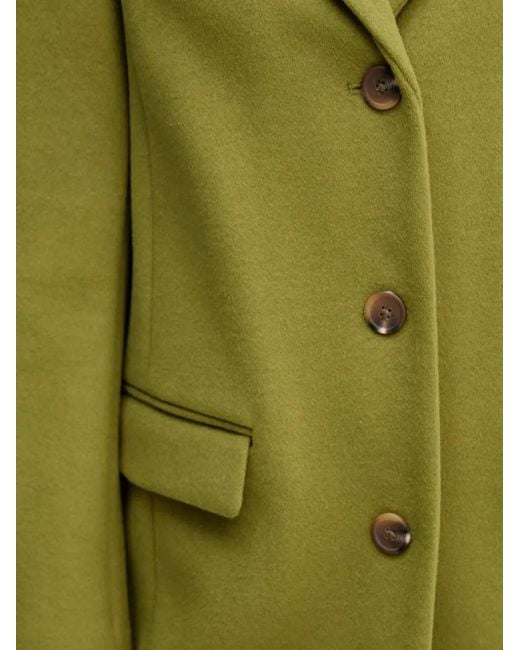 Benetton Jas Met Zak En Knopen in het Green