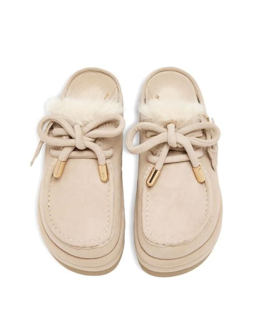 Naked Wolfe White Loafer mit Plateau