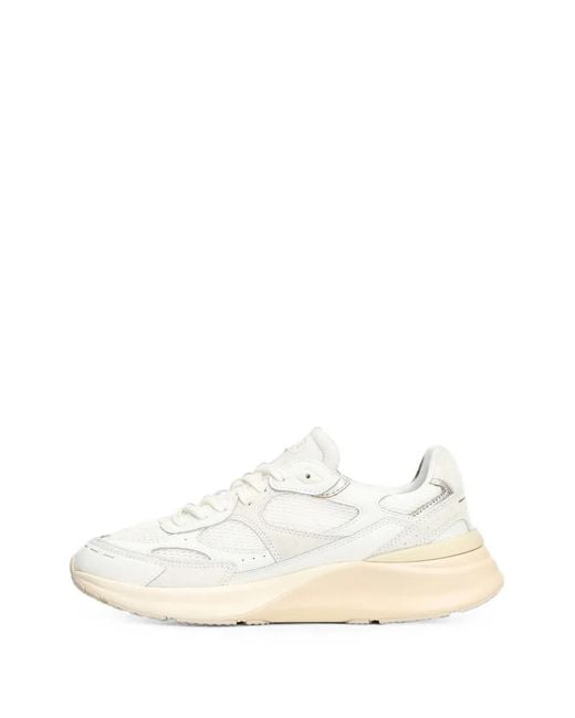 Date White Musa Panelled Sneakers