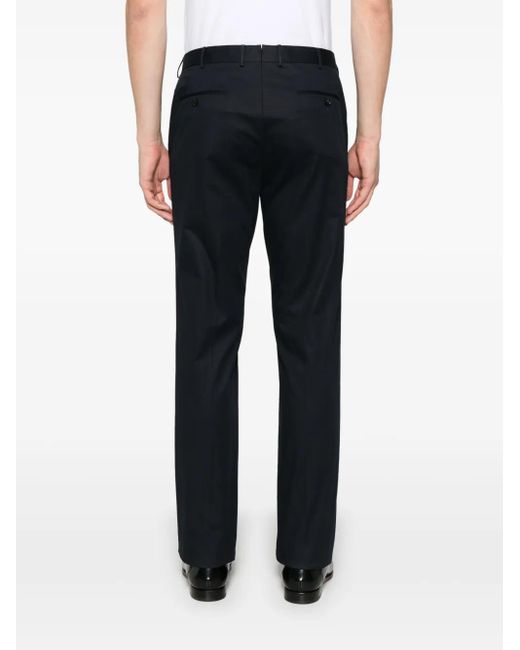 Zegna Black Tapered Trousers for men