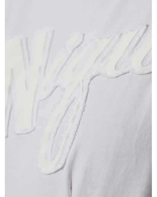 DSquared² White Iconique Logo-Embellishment Bodysuit
